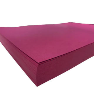 Cartulina Burdeo 180gr T/Carta 20 hojas