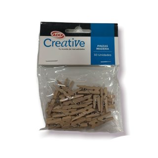Pinzas de Madera Mini Creative