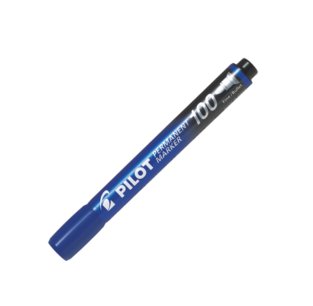 Marcador Permanente Redonda Pilot 100 - Imagen 4