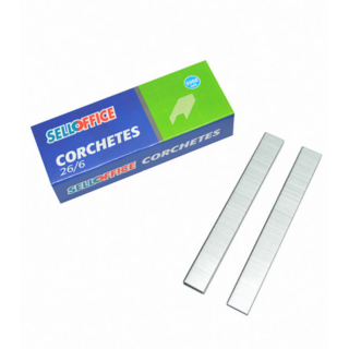 Corchetes 26/6 5000 Unidades Selloffice