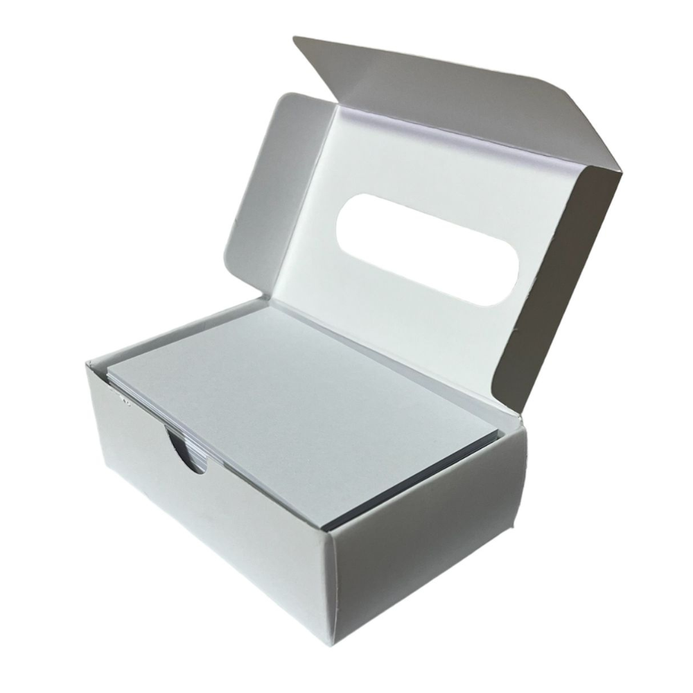 Pack 100 Tarjetas de Presentación + Caja