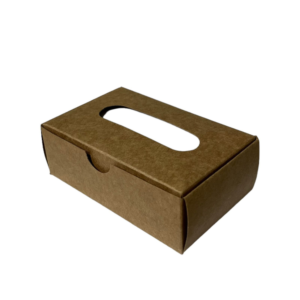 10 Cajas Kraft para Tarjetas de Presentación