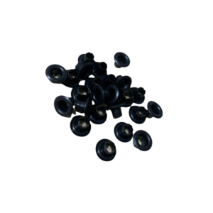 Set 20 Ojetillos Negros 4mm