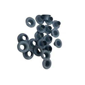 Set 20 Ojetillos Grises 6mm