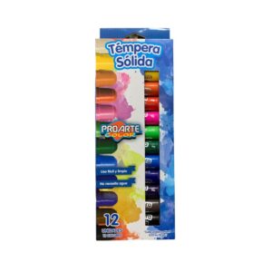 Tempera Sólida 12 Colores ProArte