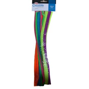 Set de Varillas Chenille o Limpia Pipas Neon Adix Creative