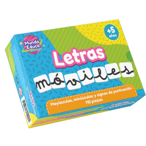 Letras Moviles Mundo Educa 110/piezas