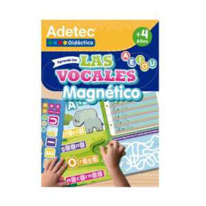 Las Vocales Laminas Magnetica Adetec