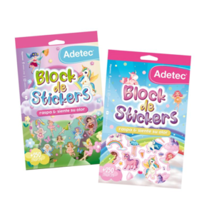Block de Stickers Hadas con Aroma Adetec