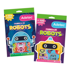 Block de Stickers Fabrica Robots Adetec