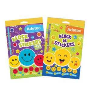 Block de Stickers Motivacional Adetec
