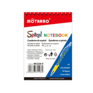 Notebook Spiral Motarro