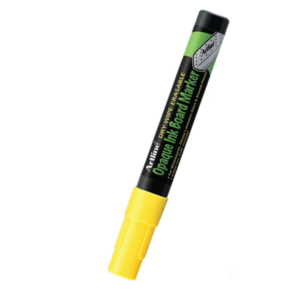 Plumón Amarillo de Tiza Artline
