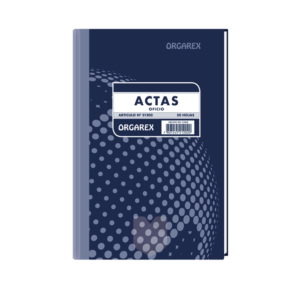 Libro de Actas 50 Hojas Orgarex