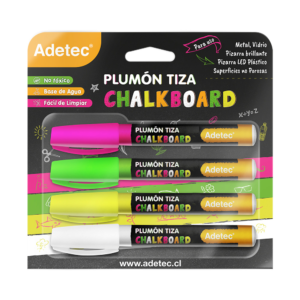 Plumónes De Tiza De Colores Adetec