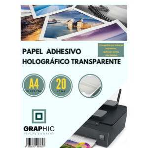 Adhesivo PVC Efecto Holográfico 20 hjs T/A4