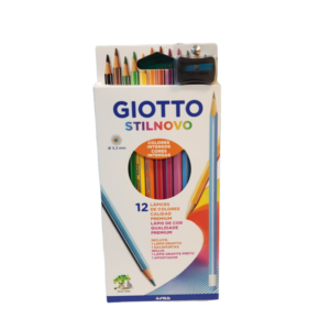 Lápices 12 Colores Giotto Stilnovo
