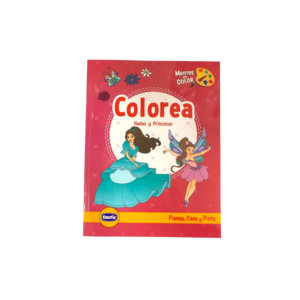 Libro para Colorear Hadas y Princesas