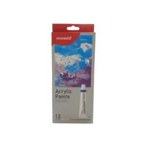 Set de Pintura Acrilica Monami 12 colores