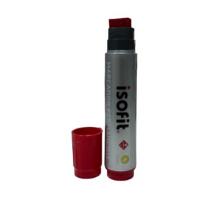 Plumón Permanente Jumbo Rojo Isofit