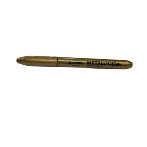 Plumón Permanente Dorado Pointer