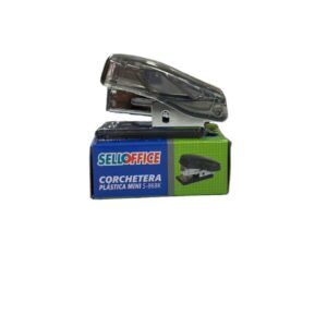 Corchetera Mini Transparente Selloffice