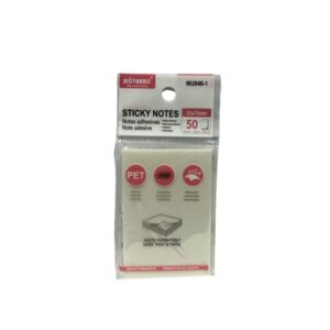 Notas Autoadhesivas Transparente (50 Unidades) (51x76mm)