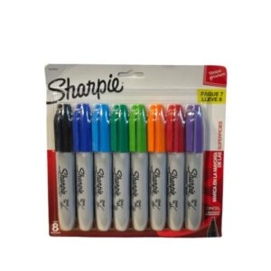Marcador Sharpie Punta Gruesa (8)