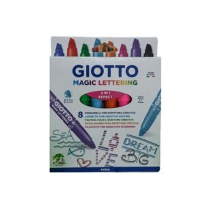 Plumones Giotto Magic Lettering (8 Colores)