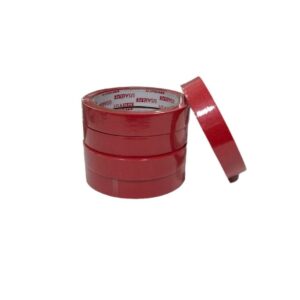 1 Masking Tape 18mm x 20m Rojo