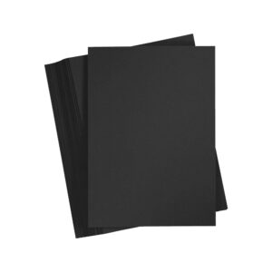 Papel Bond Negro A5 110gr 50 hojas