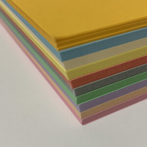 Papel Bond Colores 75gr Mixtos T/Carta 100 Hojas