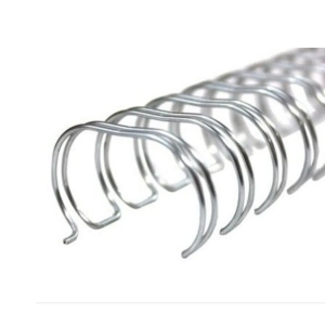 10 Anillos Metálicos Grises 19mm (2:1)