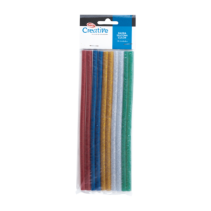 Set 10 Barras Silicona Glitter Delgada Adix