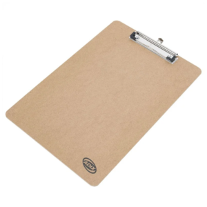 Tabla Anotador Madera Clip Metalico Adix